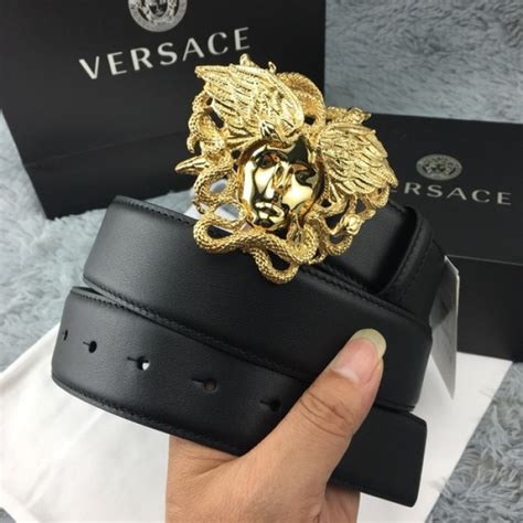 versace medusa snake wings belt.